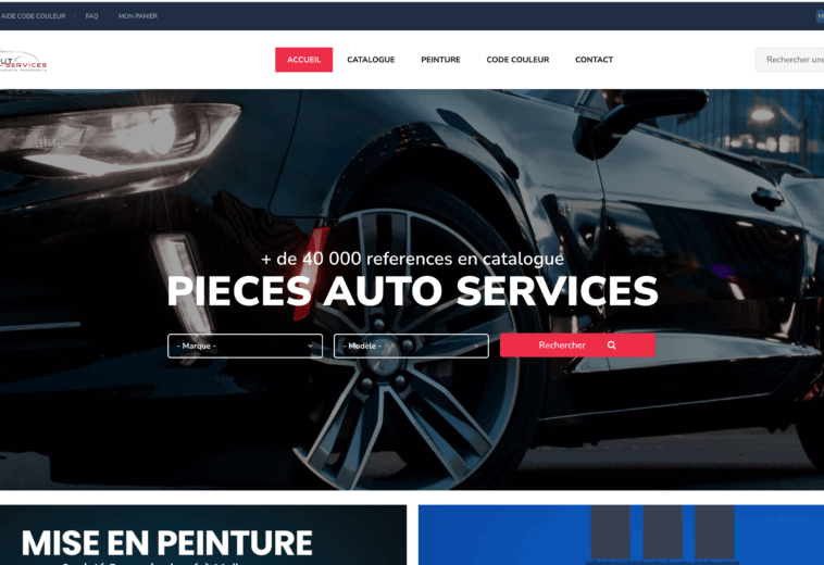 Pièce auto service